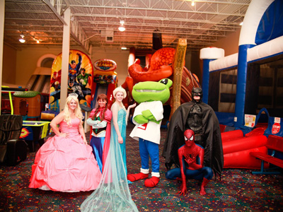 Indoor Inflatable Party